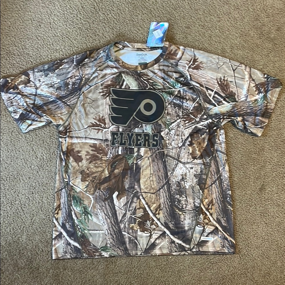 Reebok Brown Short Sleeve Tees Camouflage Collection